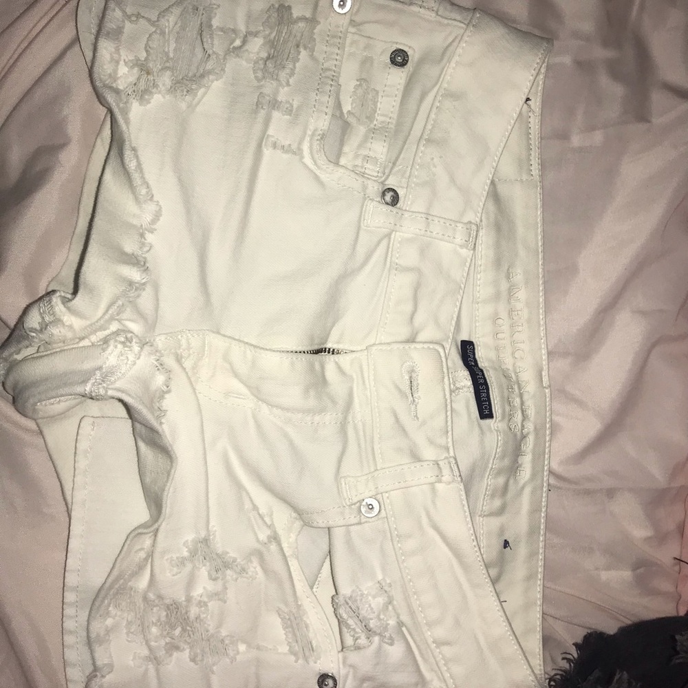 White AE shorts